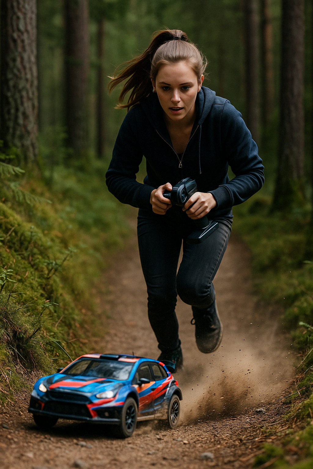 RC Rally i skogen